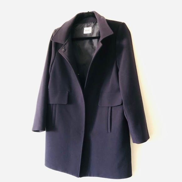 Coat jacket navy basic jackets outwear navyjacket - Picture 16 of 16